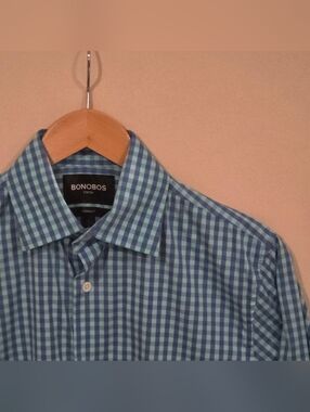 Bonobos Stretch Tailored Fit Button Down 15/33